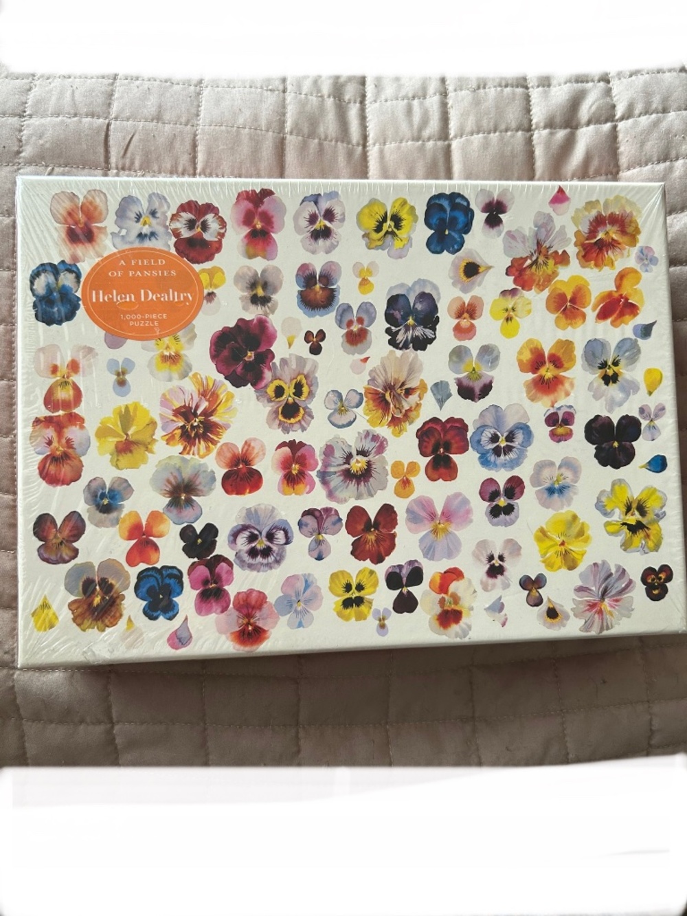 Artisan:  A Field of Pansies by Helen Dealtry 1,000-Piece Puzzle